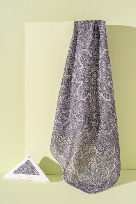 Kadın Spring Soft Barissa Eşarp İNDİGO - Jawel