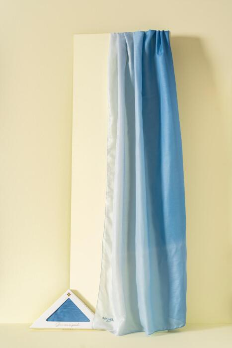 Kadın Degrade Soft Şal İNDİGO - Jawel