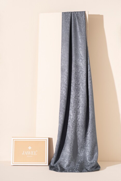 Kadın Rhiza Modal Floş Şal GRİ - Jawel