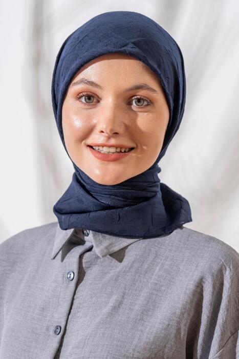 Kadın Bambu Eşarp LACİVERT 