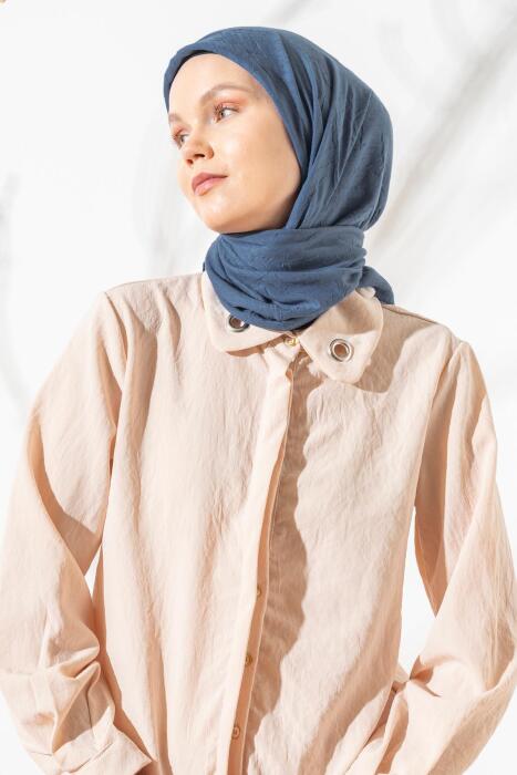 Kadın Bambu Eşarp İNDİGO - Jawel