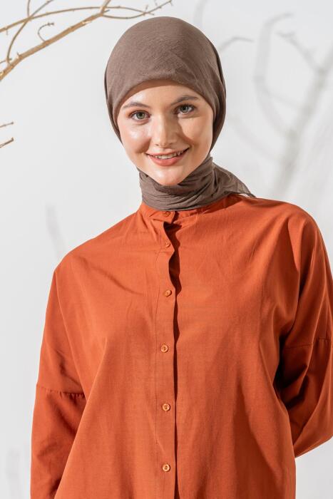 Kadın Konfor Eşarp KAHVE - Jawel