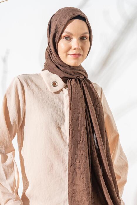Kadın Bambu Şal ACI KAHVE 