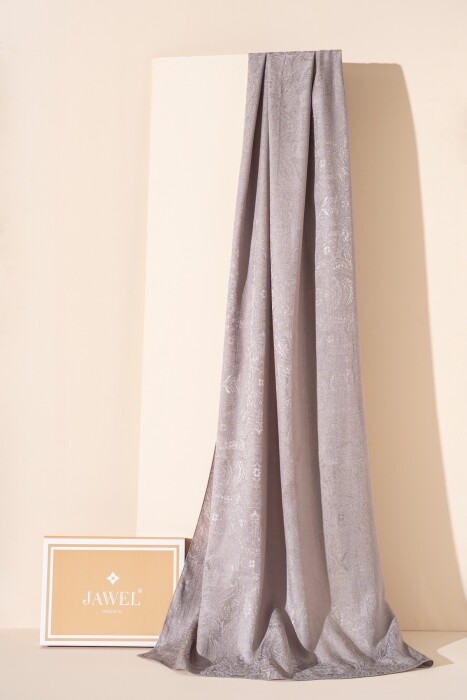 Kadın Libissa Modal Floş Şal VİZON - Jawel