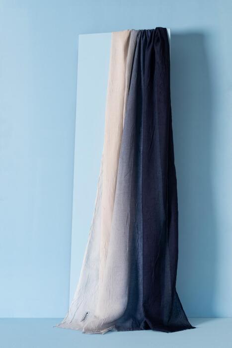 Kadın Degrade Konfor Şal LACİVERT - Jawel