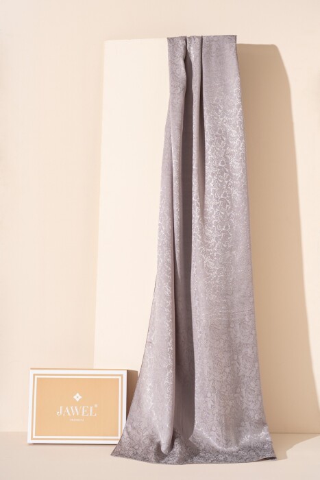 Kadın Rhiza Modal Floş Şal VİZON - Jawel