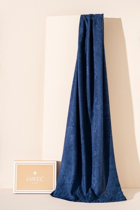 Kadın Karelya Modal Floş Şal İNDİGO - Jawel