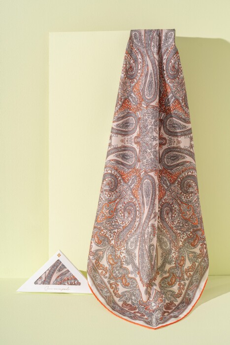 Kadın Spring Soft Carissa Eşarp TURUNCU - Jawel