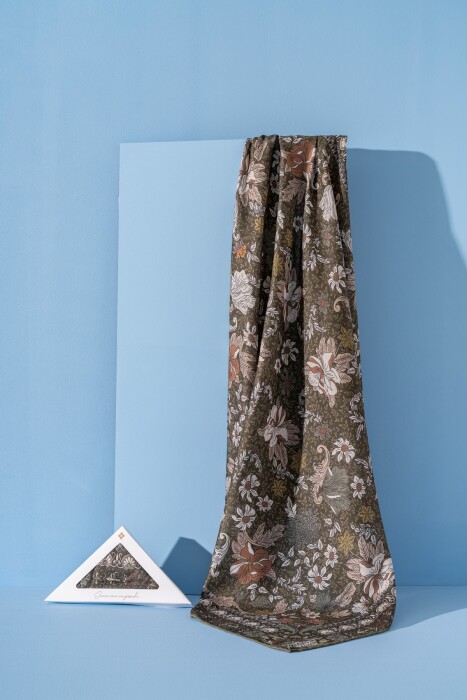 Kadın Spring Soft Misya Eşarp HAKİ - Jawel