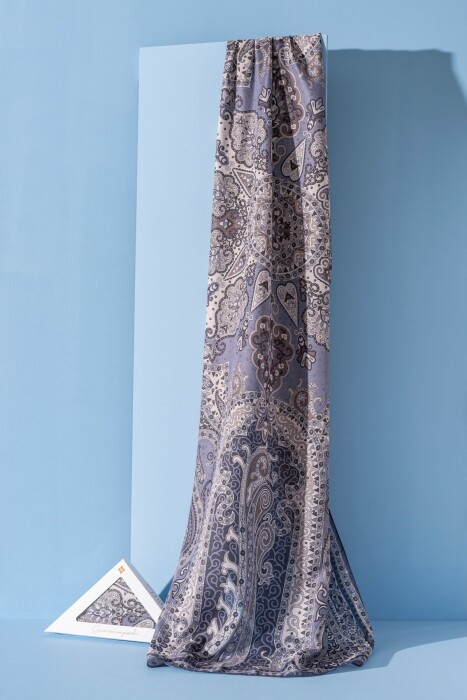 Kadın Etnik Desen Soft Tlos Şal MOR - Jawel