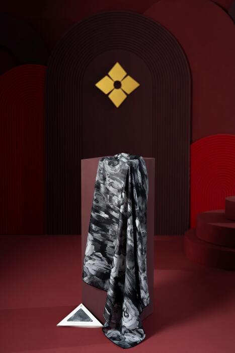 Kadın Millas Soft Eşarp Antrasit gri - Jawel