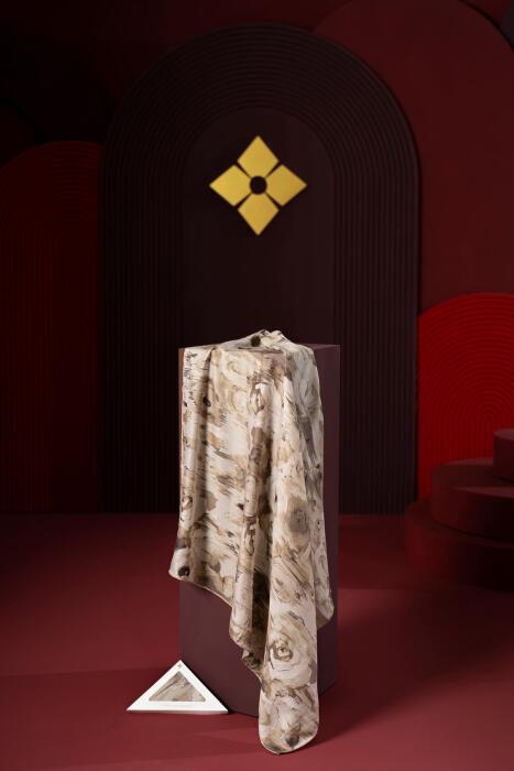 Kadın Millas Soft Eşarp Sütlü kahve - Jawel