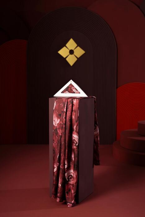 Kadın Mellas Soft Şal Bordo - Jawel