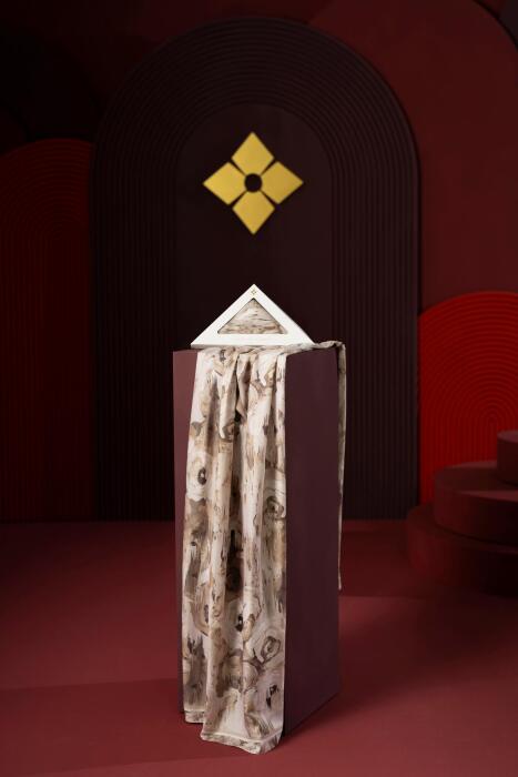 Kadın Mellas Soft Şal Sütlü Kahve - Jawel