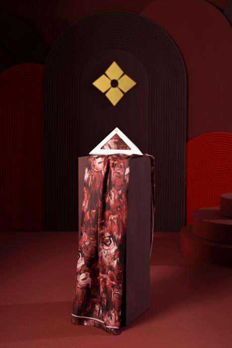 Kadın Mellas Soft Şal Koyu bordo - Jawel