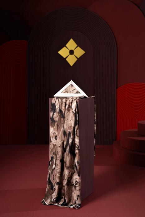 Kadın Mellas Soft Şal Siyah kahve - Jawel