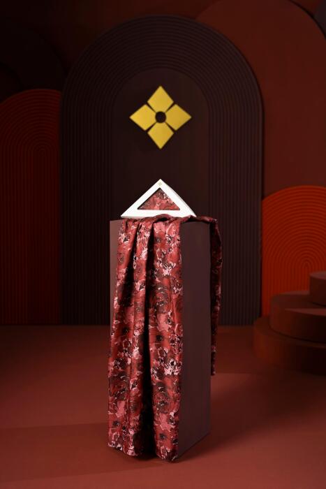 Kadın Alaiye Soft Şal Koyu bordo - Jawel