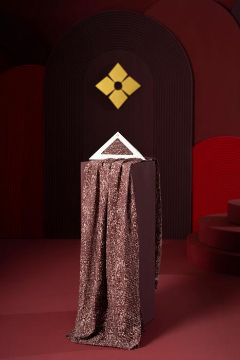 Kadın Tyana Müslin Şal Kahve - Jawel