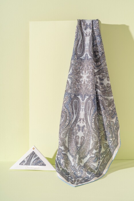 Kadın Spring Soft Carissa Eşarp BEBE MAVİ - Jawel