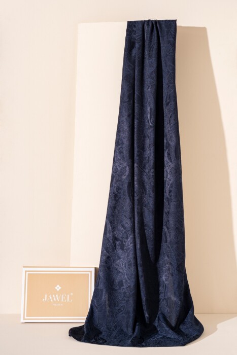 Kadın Pirsus Modal Floş Şal LACİVERT - Jawel