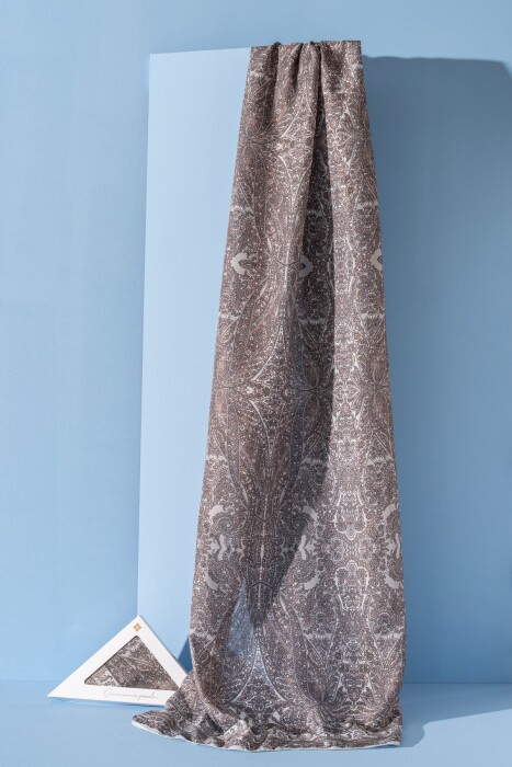 Kadın Etnik Desen Soft Nysa Şal SOFT YEŞİL - Jawel