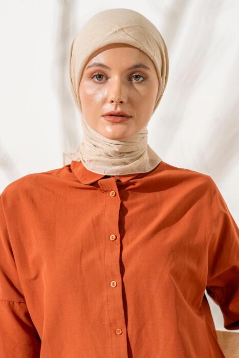 Kadın Bambu Eşarp KREM - Jawel