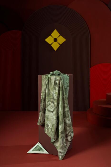 Kadın Mirla Soft Eşarp Haki - Jawel