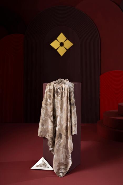 Kadın Mirla Soft Eşarp Sütlü kahve - Jawel