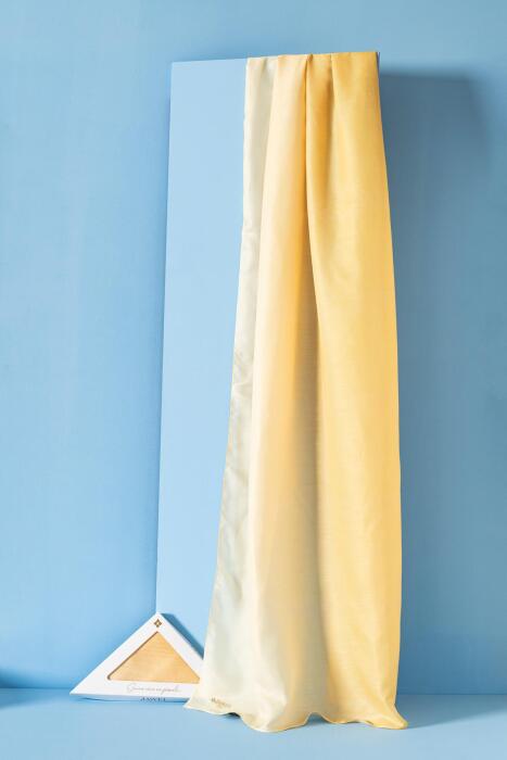 Kadın Degrade Soft Şal SARI - Jawel