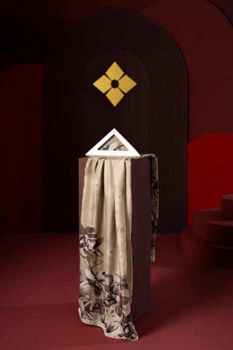 Kadın Imerion Soft Şal Açık vizon - Jawel