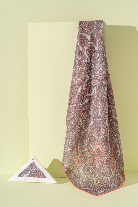 Kadın Spring Soft Barissa Eşarp PORTAKAL - Jawel