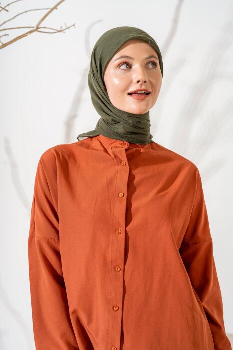 Kadın Konfor Eşarp HAKİ - Jawel