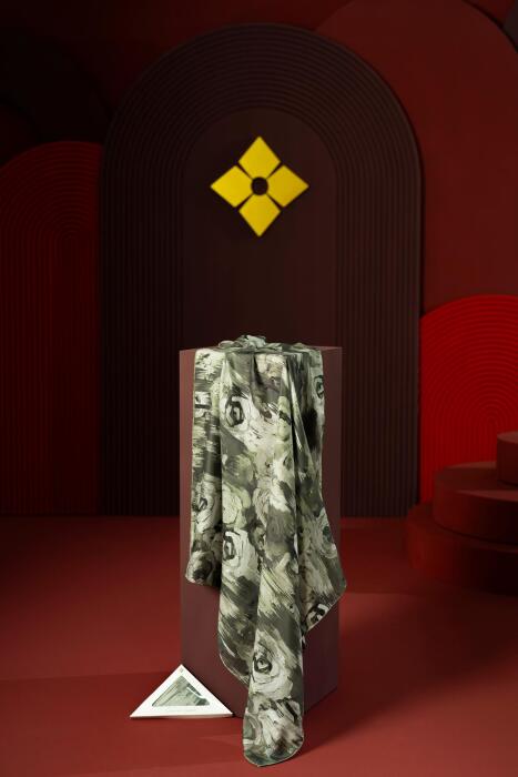 Kadın Millas Soft Eşarp Haki - Jawel