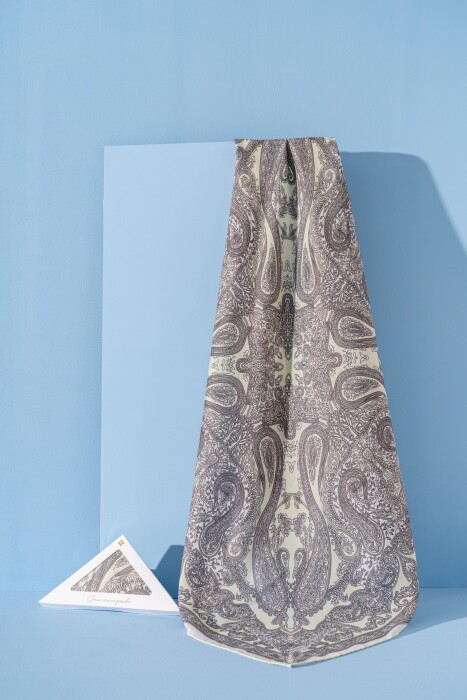 Kadın Spring Soft Carissa Eşarp LİME - Jawel