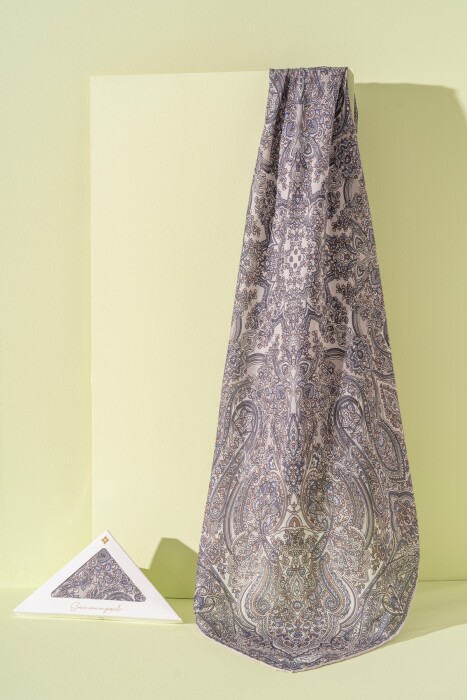 Kadın Spring Soft Barissa Eşarp GRİ - Jawel