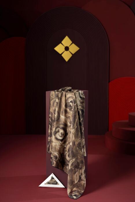 Kadın Mirla Soft Eşarp Acı kahve - Jawel