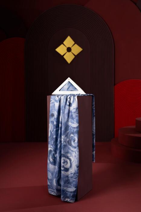 Kadın Marla Soft Şal İndigo - Jawel