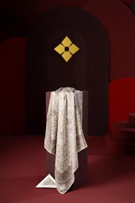 Kadın Capua Soft Eşarp Sütlü Kahve - Jawel