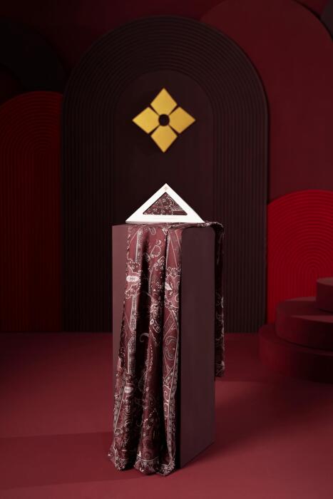 Kadın Teos Soft Şal Koyu bordo - Jawel