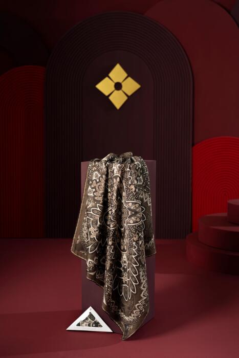 Kadın Capua Soft Eşarp Acı kahve - Jawel