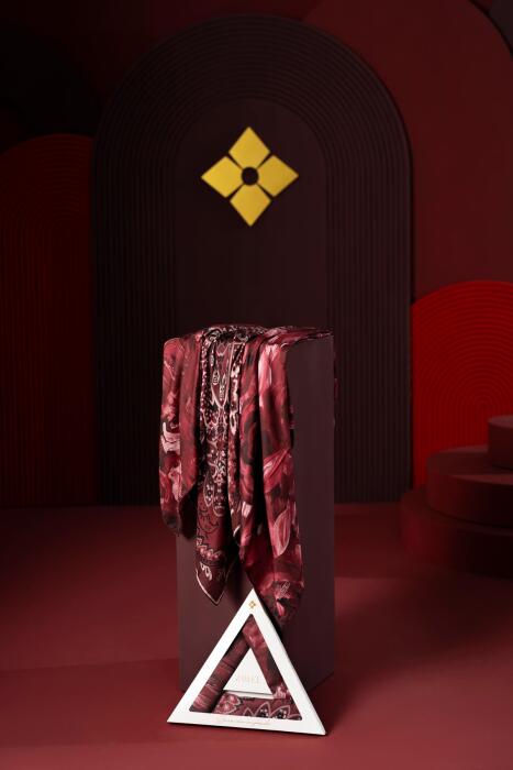 Kadın Soft Eşarp Paketi Bordo(Mirla-Millas-Capua) - Jawel