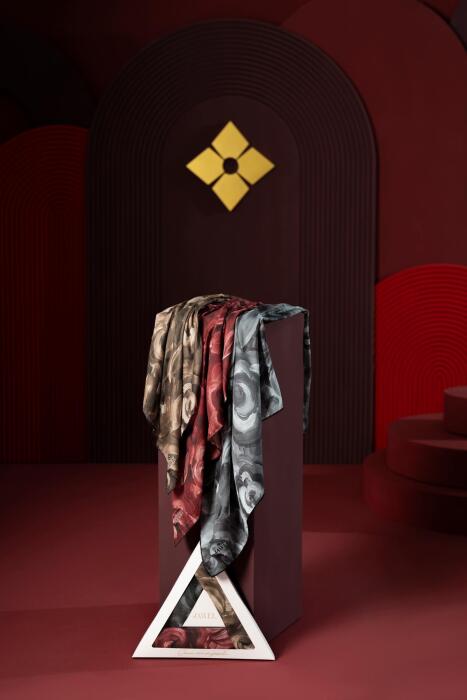 Kadın Mirla Soft Eşarp Paketi (Siyah-Koyu Bordo-Acı Kahve) - Jawel