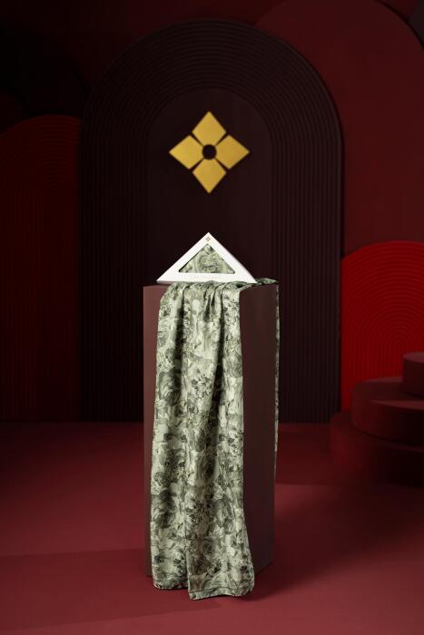 Kadın Alaiye Soft Şal Haki - Jawel