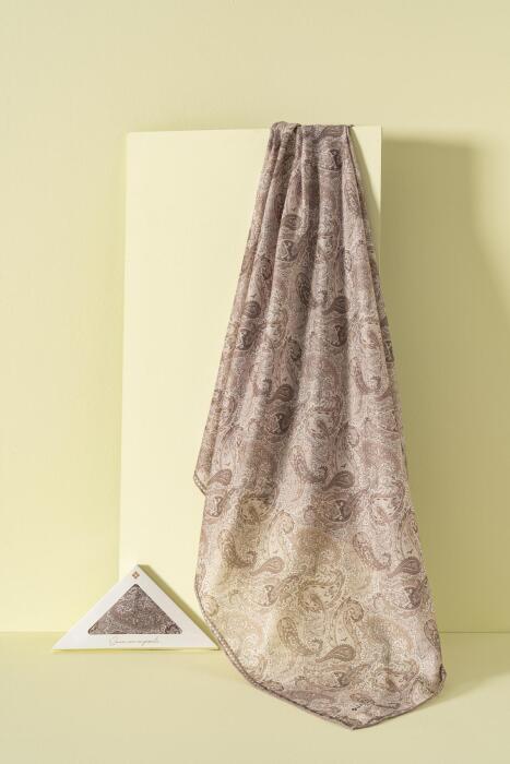 Kadın Pateh Soft Eşarp VİZON - Jawel