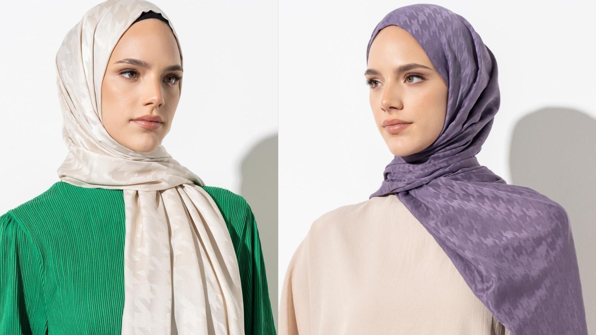 Kaz Ayağı Desenli Şal Modelleri Nasıl Kullanılır?